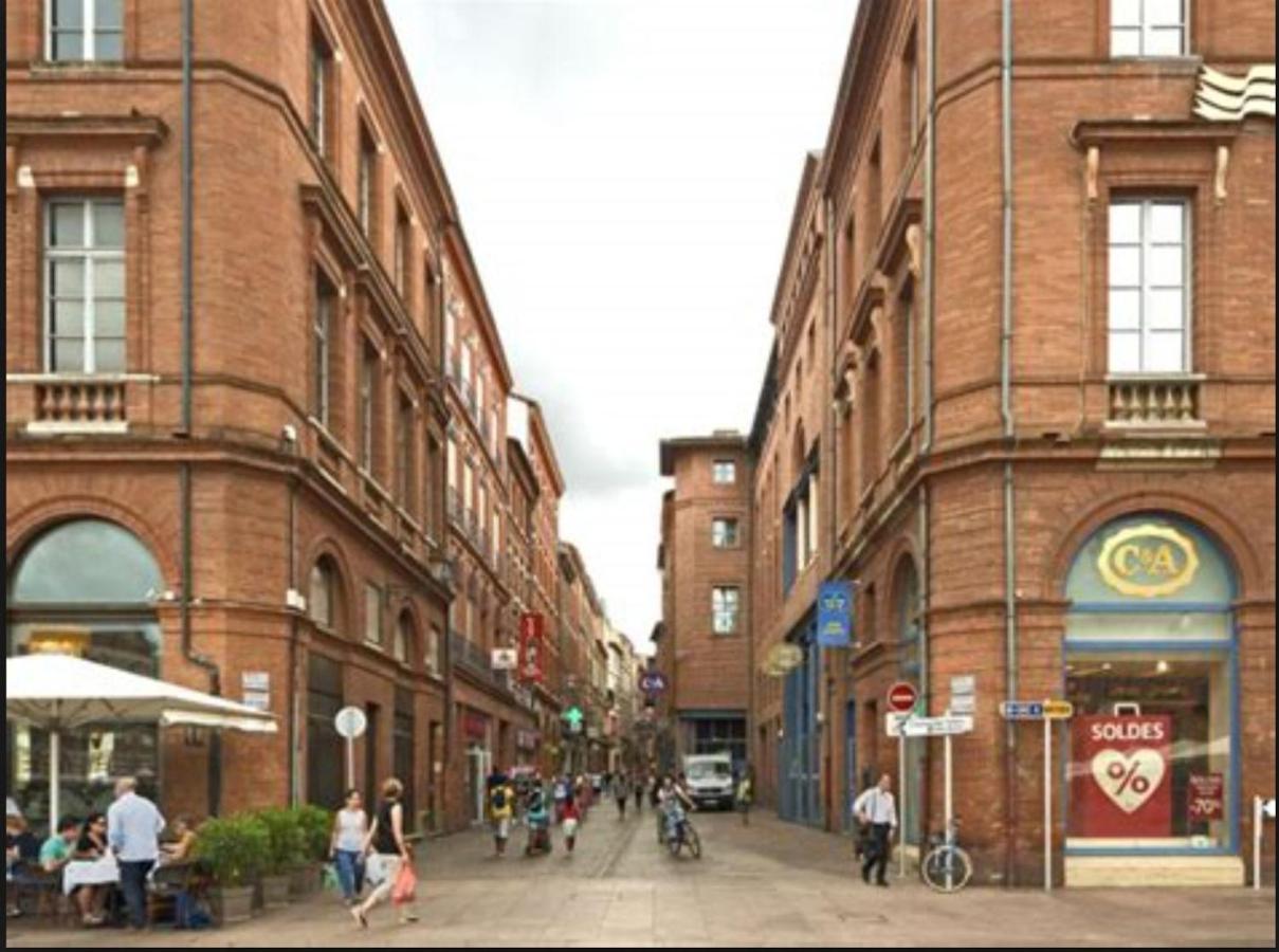 Appartement Toulouse Plein Centre-Jusqu'A 4 Personnes-Parking Et Petit Dejeuner Inclus Exterior foto